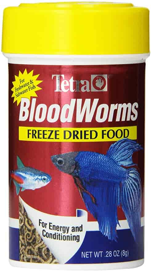 tetra freeze dried bloodworms